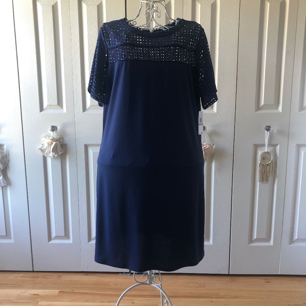 Michael Kors navy blue dress